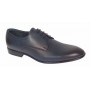 Pantofi barbati eleganti din piele naturala texturata bleumarin – Eleganta si rafinament 346ABLM